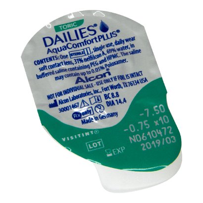 Dailies AquaComfort Plus Toric - 30 lenzen