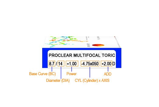 Proclear Multifocal Toric - 6 lenzen