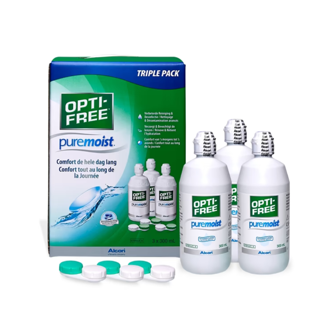 Opti-Free PureMoist - Voordeelpakket - 3x300ml