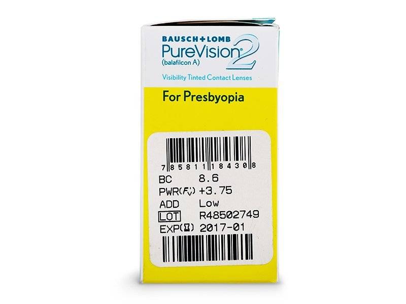 Purevision 2 Multifocal (Presbyopia) - 6 lenzen