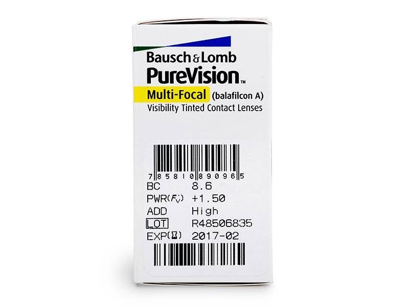 Purevision Multifocal - 6 lenzen