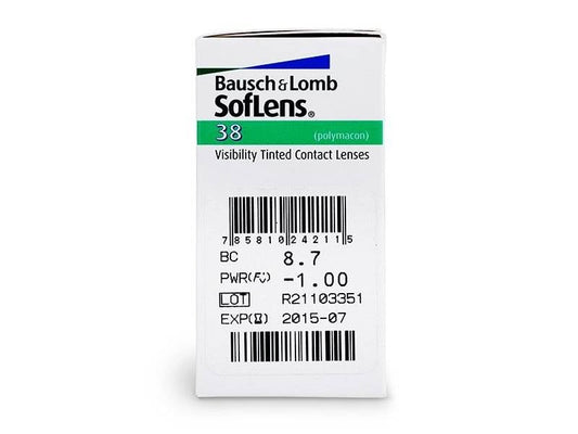 Soflens 38 - 6 lenzen