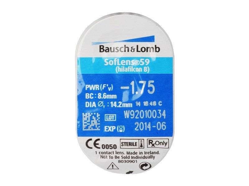 Soflens 59 - 6 lenzen