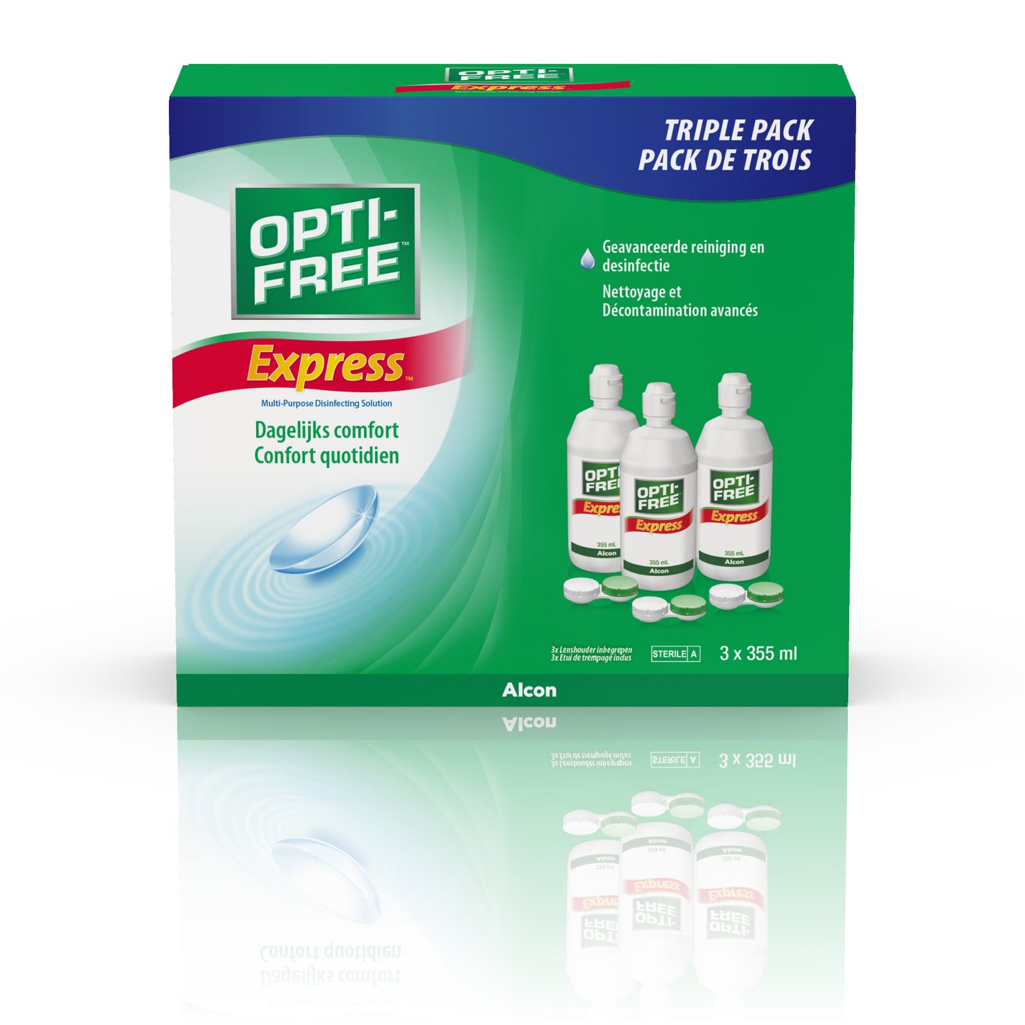 Opti-Free Express - Voordeelpakket - 3x355ml