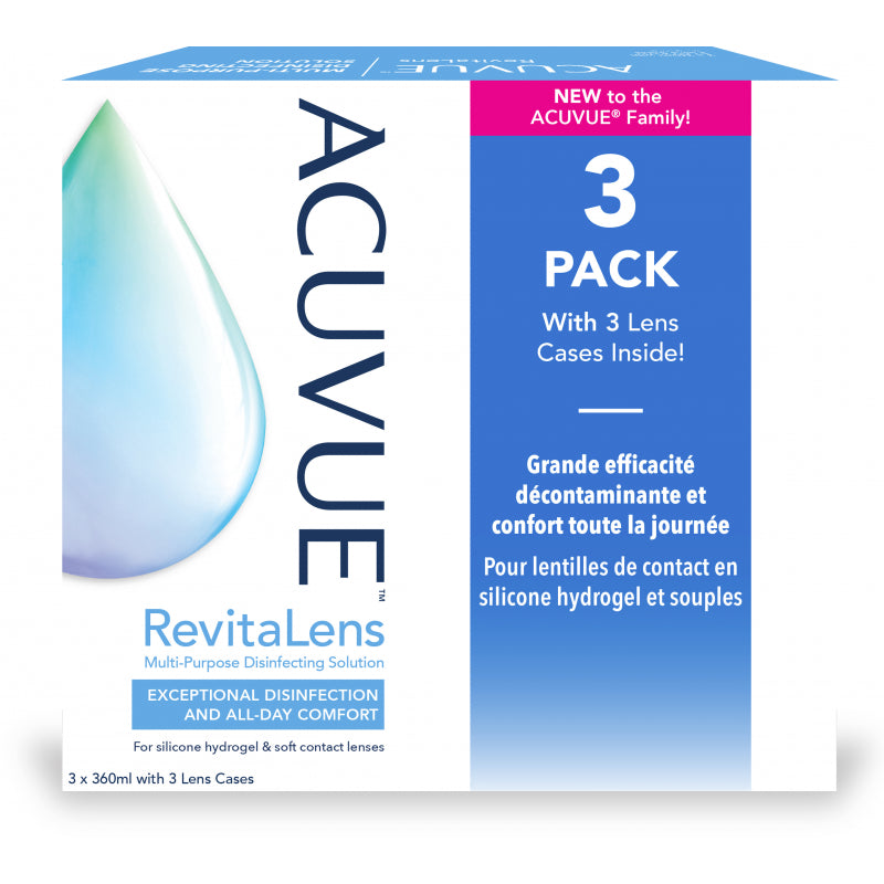 Acuvue Revitalens - 3x360ml