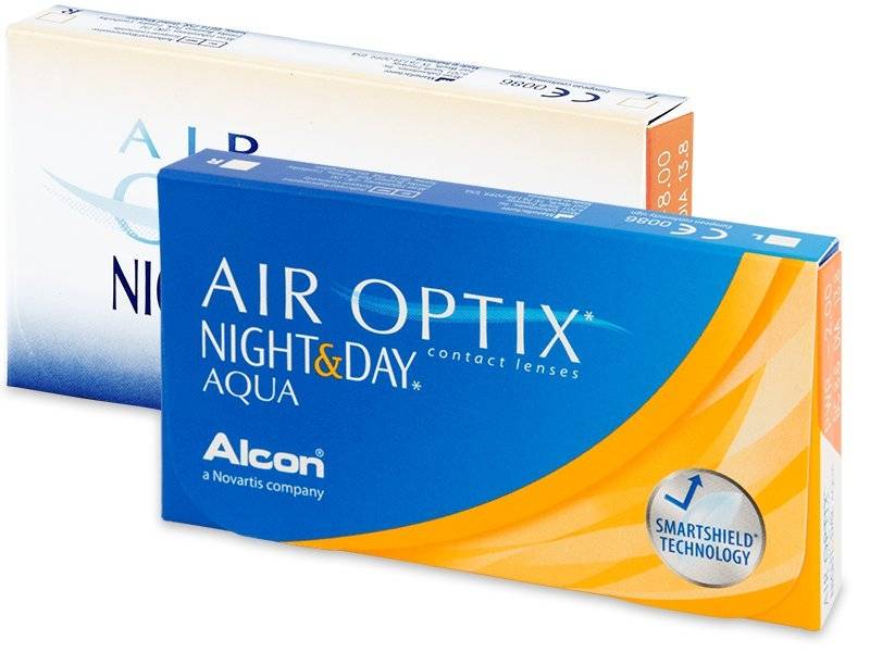 Air Optix Night & Day Aqua - 6 lenzen