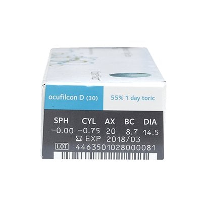 Biomedics 1 Day Toric - 30 lenzen