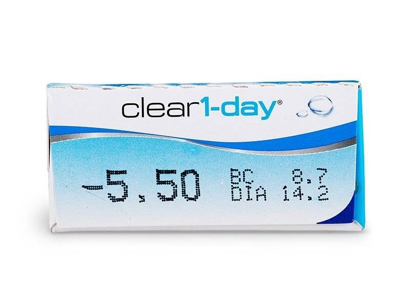 Clear 1-Day - 30 lenzen