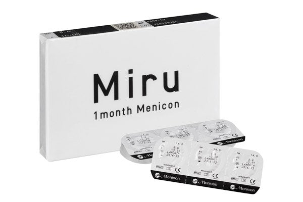 Menicon Miru 1 Month - 6 lenzen
