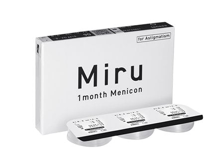Menicon Miru 1 Month for Astigmatism - 6 lenzen