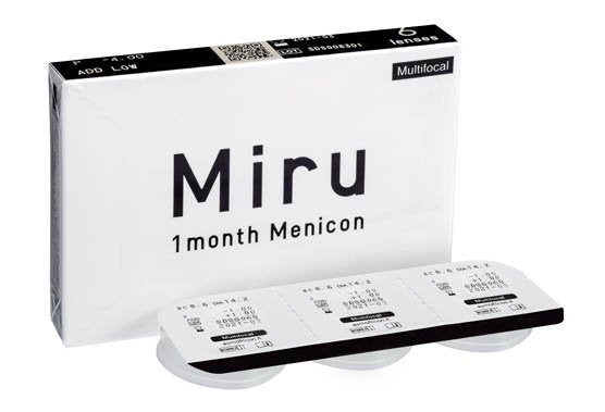 Menicon Miru 1 Month Multifocal - 6 lenzen