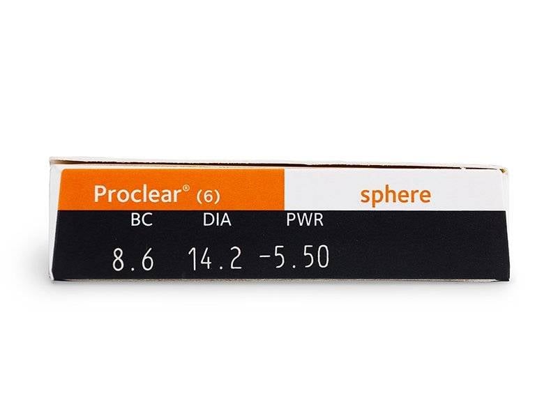 Proclear - 6 lenzen