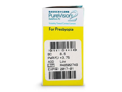 Purevision 2 Multifocal (Presbyopia) - 6 lenzen