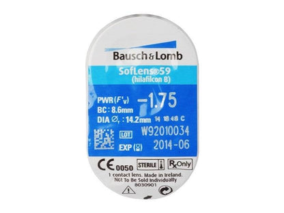 Soflens 59 - 6 lenzen